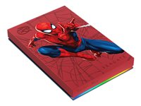 Seagate FireCuda STKL2000417 - Spider-Man Special Edition - hårddisk - 2 TB - extern (portabel) - USB 3.2 Gen 1 - med 2 års Seagate Rescue Data Recovery - för Sony PlayStation 4, Sony PlayStation 4 Pro, Sony PlayStation 4 Slim, Sony PlayStation 5 STKL2000417