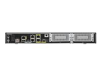 Cisco Integrated Services Router 4321 - Unified Communications Bundle - router 1GbE - WAN-portar: 2 - rackmonterbar ISR4321-V/K9