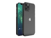 Insmat Crystal - Baksidesskydd för mobiltelefon - termoplastisk polyuretan (TPU) - klarglas - för Apple iPhone 12 mini 650-1815