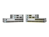 Cisco Catalyst 2960L-24PS-LL - Switch - Administrerad - 24 x 10/100/1000 (PoE+) + 4 x gigabit SFP (upplänk) - skrivbordsmodell, rackmonterbar - PoE+ (195 W) - återanvänd WS-C2960L24PSLL-RF