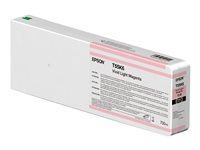 Epson T55K6 - 700 ml - intensiv ljus magenta - original - bläckpatron - för SureColor SC-P6000, SC-P7000, SC-P7000V, SC-P8000, SC-P9000, SC-P9000V C13T55K60N