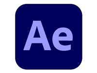 Adobe After Effects CC for teams - Subscription Renewal - 1 användare - REG - Value Incentive Plan - Nivå 1 (1-9) - Win, Mac - Multi European Languages 65297732BC01A12