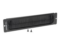 Eaton Tripp Lite Series Brush Strip Plate for Wallmount Rack Enclosure Server Cabinet - Panel med rektangulär kabelgenomgång SRBRUSHWM