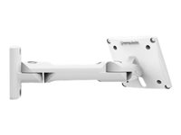 Compulocks VESA Swing Arm Mount - Monteringssats (svängbar arm) - för surfplatta - stål - vit - under skåpet, inre vägghörn, yttre vägghörn - för Axis iPad POS Enclosure 827W