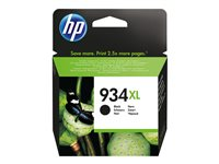 HP 934XL - Lång livslängd - svart - original - bläckpatron - för Officejet 6812, 6815, 6820; Officejet Pro 6230, 6230 ePrinter, 6830, 6835 C2P23AE#BGX