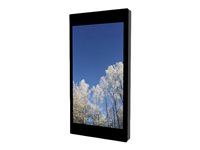HI-ND - Monteringssats (hölje) - stående - för platt panel - svart - skärmstorlek: 55" - väggmonterbar - för Samsung QM55B-T WC5512T-5001-02