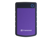 Transcend StoreJet 25H3P - Hårddisk - 4 TB - extern (portabel) - 2.5" - USB 3.0 - 256 bitars AES - lila TS4TSJ25H3P