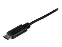 StarTech.com USB 2.0 USB-C till USB-B-kabel - 1 m - USB-kabel - USB-C (hane) till USB typ B (hane) - USB 2.0 - 1 m - svart - för P/N: HB30A3A1CFB, HB30A3A1CSFS, HB30C3A1CFB, HB30C3A1CFS USB2CB1M