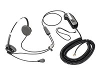 Poly SupraPlus SDS 1031-13 - Headset - på örat - kabelansluten - TAA-kompatibel 8K7A3AA#AC3