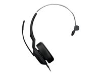 Jabra Evolve2 50 MS Mono - Headset - på örat - Bluetooth - kabelansluten - aktiv brusradering - USB-C - svart - Zoomcertifierad, Certifierad för Microsoft-teams, Cisco Webex Certified, Alcatel-Lucent-certifierad, Unify-certifierad, Google Meet-certifierad, Amazon Chime-certifierad 25089-899-899