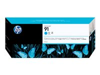 HP 91 - 775 ml - cyan - original - DesignJet - bläckpatron - för DesignJet Z6100, Z6100ps C9467A