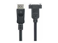 StarTech.com 3 ft. (0.9 m) Displayport Male to Female Cable - Mounting - Latched Connectors - DisplayPort - DP Monitor Cable (DPPNLFM3) - DisplayPort-kabel - DisplayPort (hane) till DisplayPort (hona) - 91.4 cm - sprintlåsning, formpressad - svart - för P DPPNLFM3
