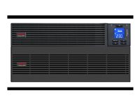 APC Easy UPS SRV SRV6KRILRK - UPS (kan monteras i rack) - AC 220-240 V - 6000 Watt - 6000 VA - 1-fas - RS-232, USB - utgångskontakter: 1 - 2U - med Rail Kit, External Battery Pack SRV6KRILRK