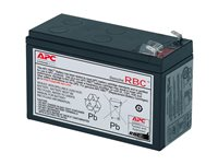 APC Replacement Battery Cartridge #2 - UPS-batteri - 1 x batteri - Bly-syra - svart - för P/N: AP250, BE550-KR, BK500IACH, BP300JPNP, BP500IACH, BX600CI-IN, CP27U13AZ3-F RBC2