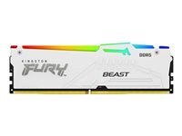 Kingston FURY Beast - DDR5 - sats - 32 GB: 2 x 16 GB - DIMM 288-pin - 5200 MHz / PC5-41600 - CL36 - 1.25 V - on-die ECC KF552C36BWEAK2-32