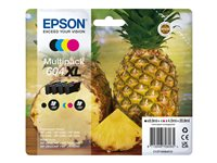 Epson 604XL Multipack - 4-pack - XL - svart, gul, cyan, magenta - original - blister - bläckpatron - för EPL 4200; Stylus Photo 2200; WorkForce WF-2950DWF C13T10H64010