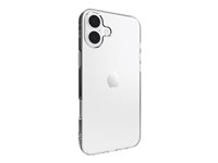 Zagg - Baksidesskydd för mobiltelefon - klar - för Apple iPhone 16 Plus 702315600