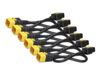 APC Power Cord Kit - Strömkabel - IEC 60320 C19 till IEC 60320 C20 - 16 A - 61 cm - röd (paket om 6) - för P/N: SMT3000I-AR, SMT3000R2I-AR, SMX1500RM2UCNCUS, SMX1500RM2UCUS, SMX3000RMX93 AP8716SX340