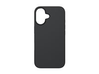 ZAGG Manhattan Snap - Baksidesskydd för mobiltelefon - MagSafe-kompatibilitet - silikon - svart - för Apple iPhone 16 702315194