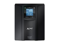 APC Smart-UPS C 2000VA LCD - UPS - AC 230 V - 1300 Watt - 2000 VA - USB - utgångskontakter: 7 - svart SMC2000I