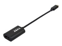 PORT Connect - USB-/DisplayPort-adapter - 24 pin USB-C (hane) till DisplayPort (hona) - 15 cm 900127
