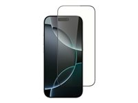 Screenor - Skärmskydd för mobiltelefon - helt fodral - glas - ramfärg svart - för Apple iPhone Air 16064SN