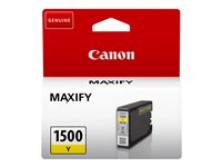 Canon PGI-1500 Y - 4.5 ml - gul - original - bläcktank - för MAXIFY MB2050, MB2150, MB2155, MB2350, MB2750, MB2755 9231B001
