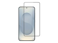 Screenor - Skärmskydd för mobiltelefon - helt fodral - glas - ramfärg svart - för Samsung Galaxy S25 Edge 16390SN