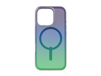 ZAGG Milan Snap - Baksidesskydd för mobiltelefon - MagSafe-kompatibilitet - grafen - ravensfjäder - för Apple iPhone 16 Pro 702315116