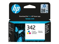 HP 342 - 5 ml - färg (cyan, magenta, gul) - original - bläckpatron - för Officejet 63XX; Photosmart 2575, 7850, C3185, C4170, C4194, D5345, D5360, D5363, D5368 C9361EE#UUS