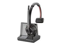 Poly Savi 8210-M - Savi 8200 series - headset - på örat - DECT / Bluetooth - trådlös - svart - Zoomcertifierad, Certifierad för Microsoft-teams 8D3F1AA#ABB