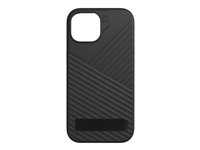 ZAGG Denali Snap - Baksidesskydd för mobiltelefon - robust - med fällbart ställ - MagSafe-kompatibilitet - för Apple iPhone 13, 14, 15 702312716
