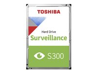 Toshiba S300 Surveillance - Hårddisk - 2 TB - inbyggd - 3.5" - SATA 6Gb/s - 5400 rpm - buffert: 128 MB HDWT720UZSVA