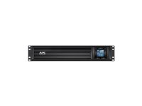 APC Smart-UPS C 3000VA LCD - UPS (kan monteras i rack) - AC 230 V - 2100 Watt - 3000 VA - USB - utgångskontakter: 9 - 2U - svart - för P/N: AR4018SPX432, AR4024SP, AR4024SPX429, AR4024SPX431, AR4024SPX432, NBWL0356A SMC3000RMI2U