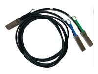 NVIDIA - 100GBase-AOC direktanslutningskabel - QSFP28 till QSFP28 - fiberoptisk - hybrid aktiv optisk kabel 980-9I37I-00C005