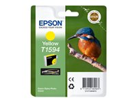 Epson T1594 - 17 ml - gul - original - blister - bläckpatron - för Stylus Photo R2000 C13T15944010