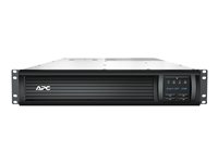 APC Smart-UPS SMT 2200VA LCD RM with SmartConnect - UPS (kan monteras i rack) - AC 230 V - 1980 Watt - 2200 VA - RS-232, USB - utgångskontakter: 9 - 2U - för P/N: AR3003, AR3003SP, AR3006, AR3006SP, AR3103, AR3103SP, AR3106, AR3106SP, AR9300SP SMT2200RMI2UC