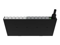 HPE G2 Basic Modular Horizontal True 0U - Kraftdistributionsenhet (kan monteras i rack) - AC 200-240/346-415 V - 22000 VA - 3-fas Y (stjärna) - ingång: IEC 60309 32A - utgångskontakter: 6 (IEC 60320 C19) - 1U - 30.5 cm sladd - Världsomspännande - för ProLiant for Microsoft Azure Stack; Synergy 12000 Frame P9Q63A