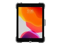 Targus SafePort Rugged - Skyddsfodral för surfplatta - robust - polykarbonat, termoplastisk polyuretan (TPU) - grå - 10.2" - för Apple 10.2-inch iPad (7:e generation, 8:e generation, 9:e generation) THD49804GLZ