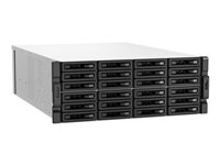 QNAP TS-H3087XU-RP - NAS-server - 30 fack - kan monteras i rack - SATA 6Gb/s - RAID RAID 0, 1, 5, 6, 10, 50, JBOD, 60 - RAM 64 GB - 2.5 Gigabit Ethernet / 10 Gigabit Ethernet - iSCSI support - 4U TS-H3087XU-RP-E2378-64G