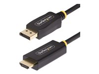 StarTech.com - Adapterkabel - DisplayPort hane till HDMI hane - 2 m - 4K60Hz stöd, HDR-stöd, aktiv 2M-DP-HDMI-4K60-HDR