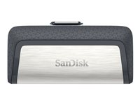 SanDisk Ultra Dual - USB flash-enhet - 128 GB - USB 3.1 / USB-C SDDDC2-128G-G46