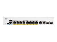 Cisco Catalyst 1200-8FP-2G - Switch - L3 - smart - 8 x 10/100/1000 (PoE+) + 2 x combo Gigabit SFP/RJ-45 - rackmonterbar - PoE+ (120 W) C1200-8FP-2G