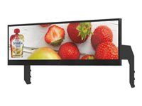 Instore Screen inCap - 36" Diagonal klass platt LCD-skärm - digital skyltning 1920 x 540 - svart 4ZF0W90173