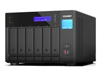 QNAP TVS-H674T - NAS-server - 6 fack - SATA 6Gb/s - RAID RAID 0, 1, 5, 6, 10, 50, JBOD - RAM 32 GB - 2.5 Gigabit Ethernet - iSCSI support TVS-H674T-I5-32G