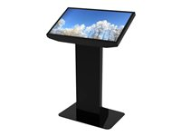 HI-ND - Ställ - för LCD-skärm/pekskärm - puderbelagd metall - svart - skärmstorlek: 32" - golvstående - för Samsung PM32F-BC GS3215-0101-02