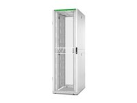 APC NetShelter SX Gen 2 - Rack skåp - 2436H x 750W x 1200D mm, with sides - golvstående - vit - 52U - 19" - TAA-kompatibel AR3358W2