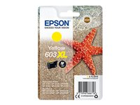 Epson 603XL - 4 ml - XL - gul - original - blister - bläckpatron - för Expression Home XP-2150, 2155, 3150, 3155, 4150, 4155; WorkForce WF-2820, 2840, 2845, 2870 C13T03A44010