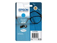 Epson 408 - 14.7 ml - hög kapacitet - cyan - original - blister - bläckpatron - för WorkForce Pro WF-C4810DTWF C13T09J24010