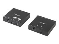 StarTech.com HDMI över CAT6-förlängare med USB-hub med 4 portar - 50 m - 1080p - Video/ljud/infraröd/USB-förlängningskabel - över CAT 6 - upp till 50 m ST121USBHD